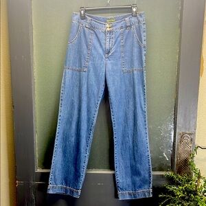 Mountain‎ Lake Blue Flare Wide Leg Jeans